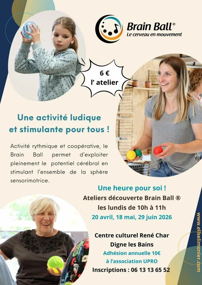 Une heure pour soi avec le Brain Ball ®!