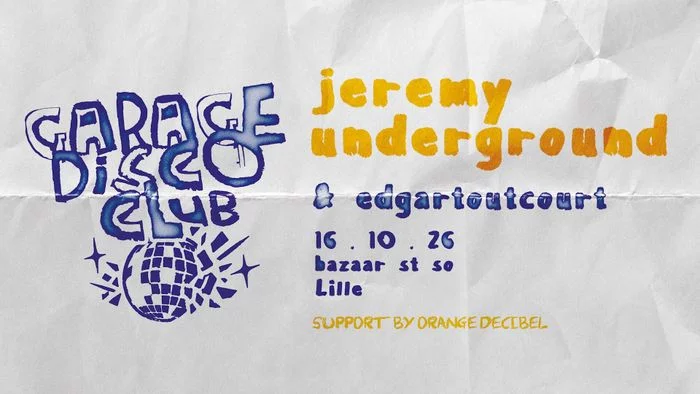 GARAGE DISCO CLUB VOL. 5 - Jeremy Underground