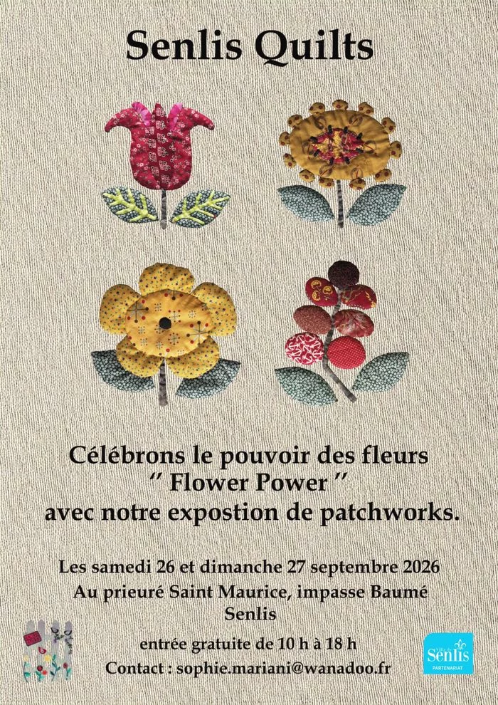 Exposition de Senlis Quilts  'Flower Power'