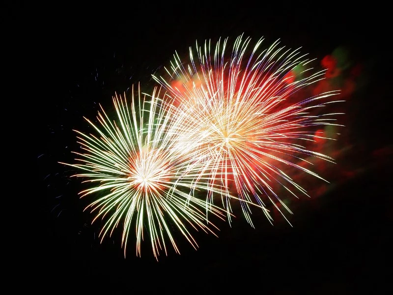 Téléthon et feu d'artifice