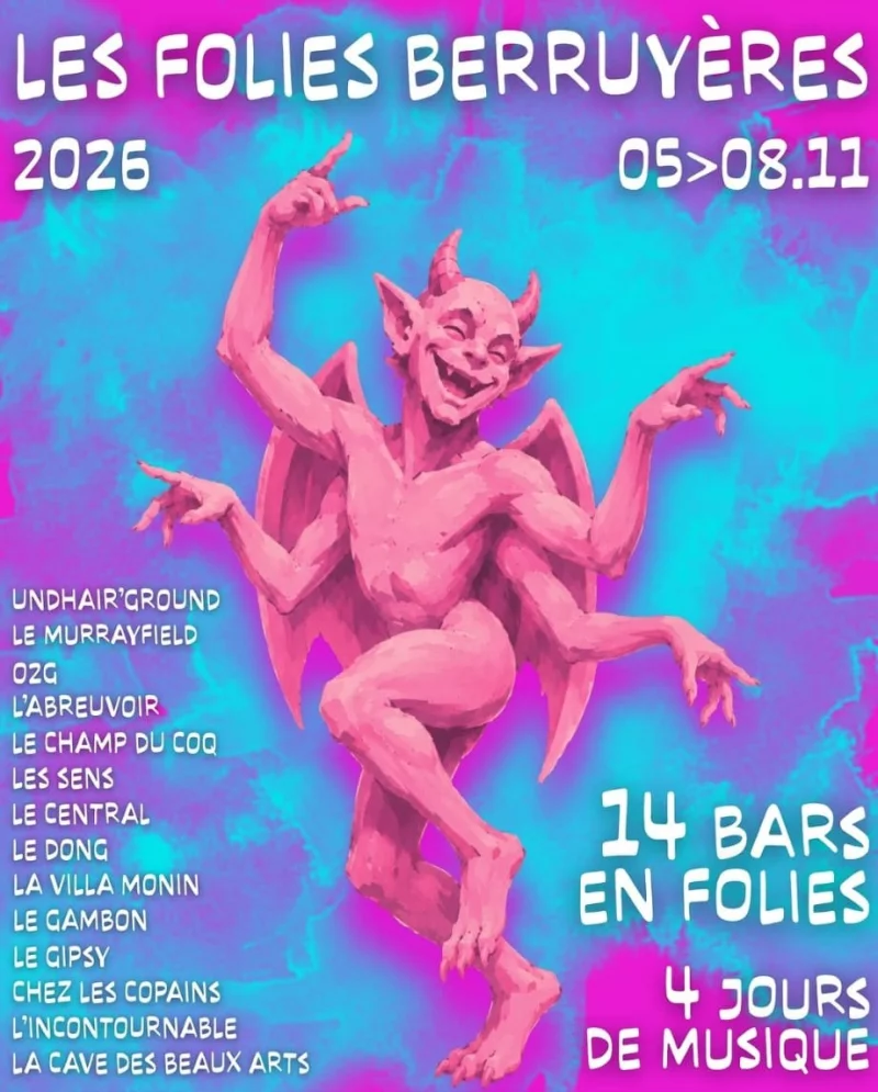 Les Folies Berruyères 2026