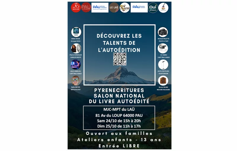 Salon du Livre autoédité PYRENECRITURES