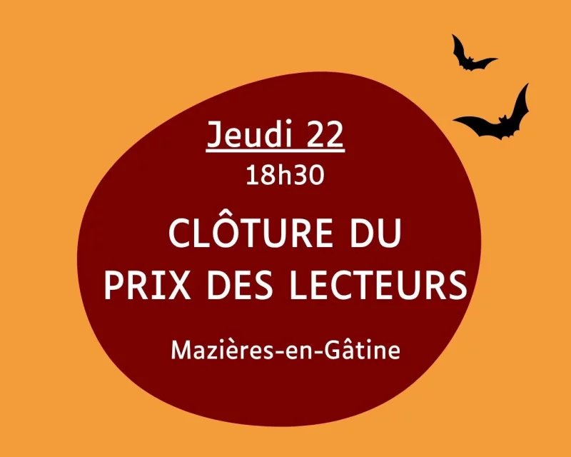 Clôture du prix des lecteurs