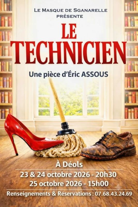 Pièce de théâtre : Le technicien par le Masque de Sganarelle
