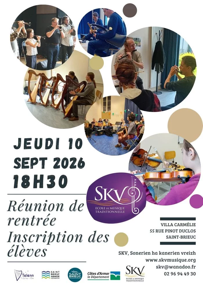Réunion de rentrée de Sonerien ha Kanerien Vreizh- SKV