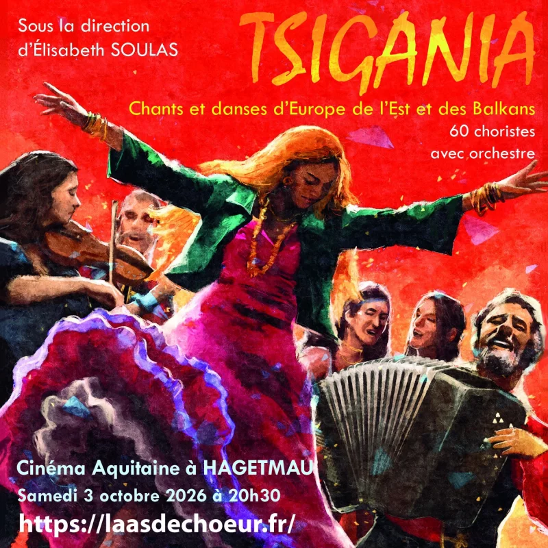 TSIGANIA - Chants et danses d'Europe de l'Est et des Balkans