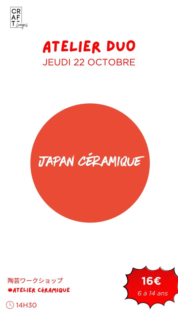 Atelier créatifs - Japan céramique