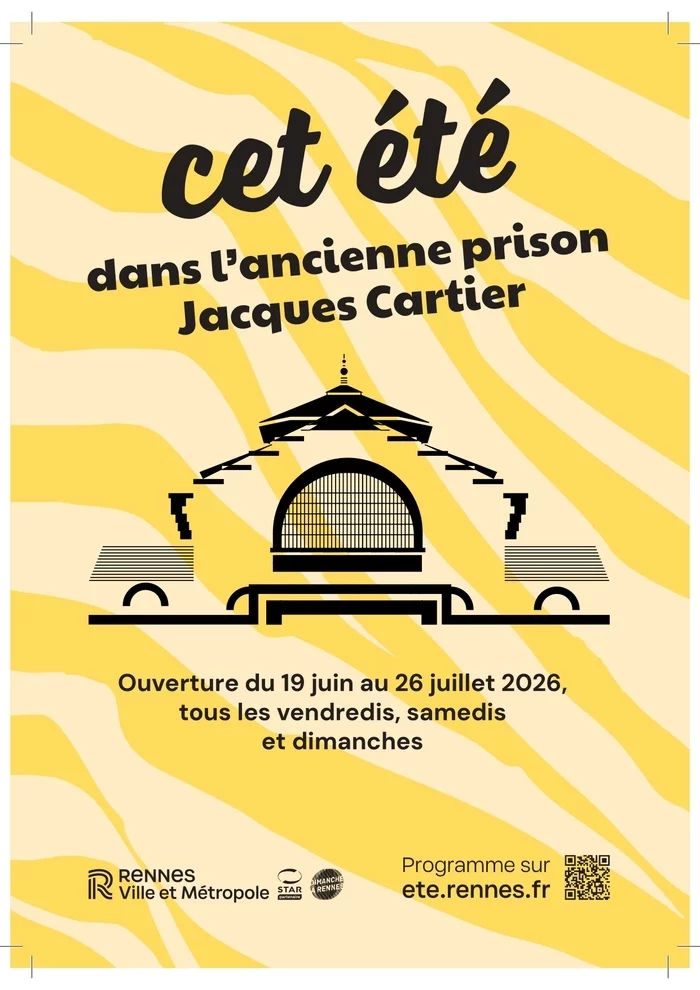 Cet été à l'ancienne prison Jacques-Cartier, programme du mois de juin