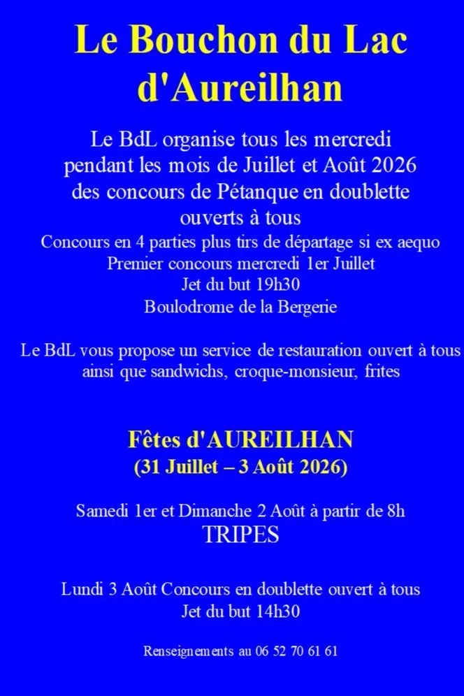 Concours de Pétanque