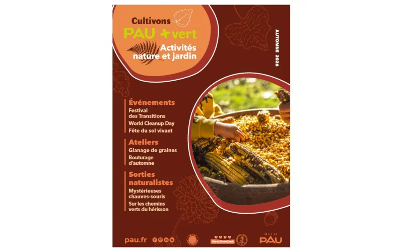 Cultivons Pau + Vert - Balade points de vue et ramassage de graines arboricoles