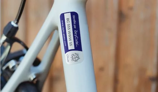 Stand d'infos vélo et de marquage Bicycode gratuit