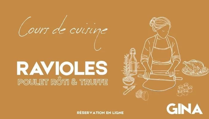 Cours de cuisine - Atelier ravioles : Fagotone au poulet rôti et truffe