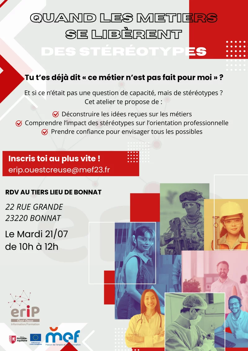 Quand les métiers se libèrent des stéréotypes