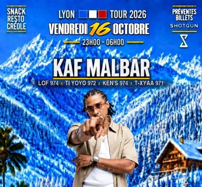 KAF MALBAR MON BAND 16 OCTOBRE LYON