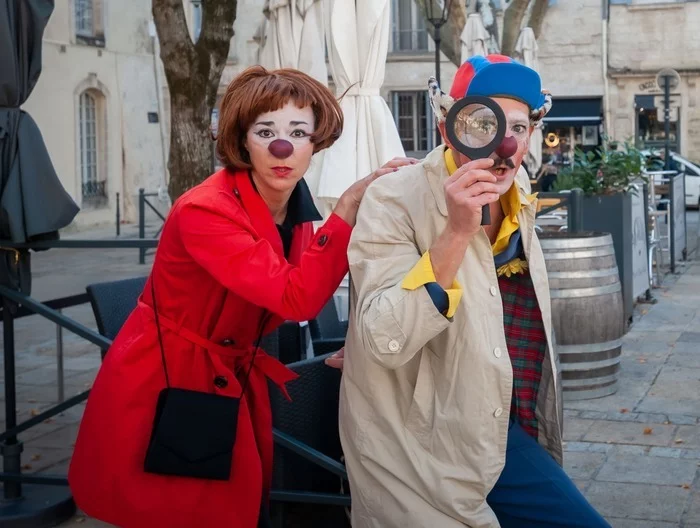 Les clowns font de la Résistance, Compagnie Née au Vent - Spectacle de clown