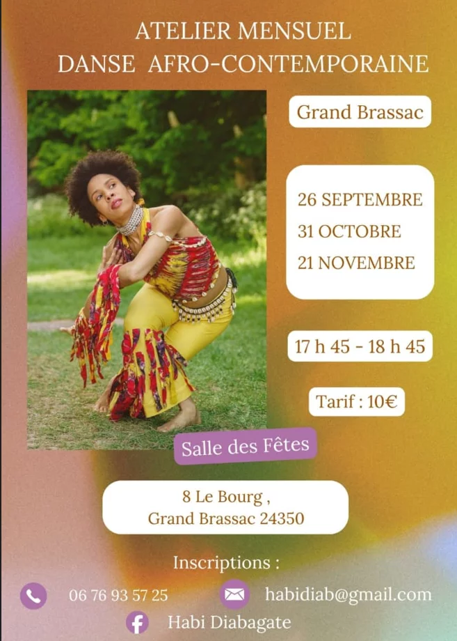 Atelier de danses afro-contemporaine
