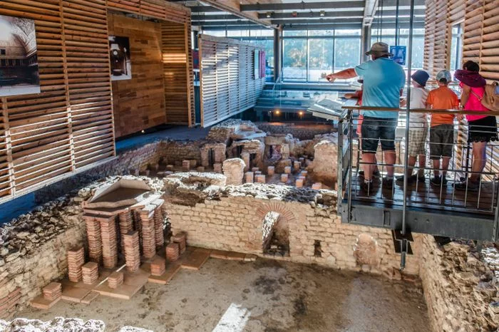 Visite audioguidée des vestiges romains et celtiques