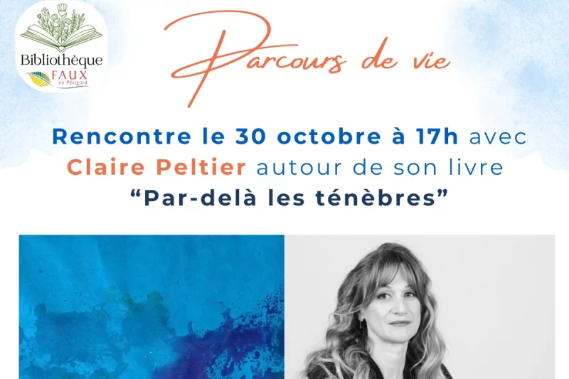 Rencontre avec Claire Peltier