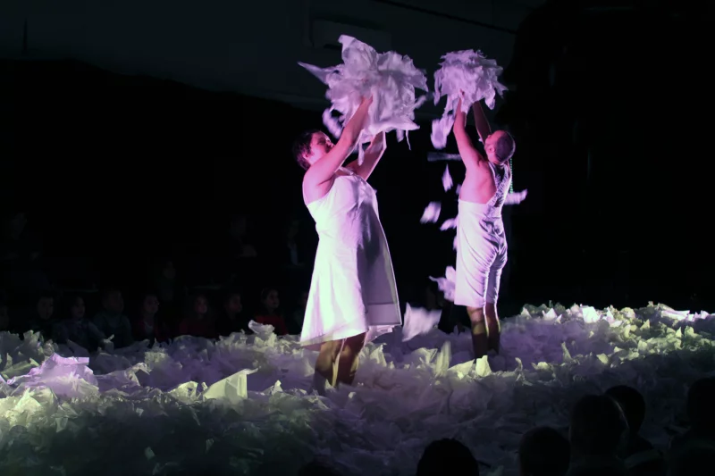 Spectacle - Sous la neige - Cie Les Bestioles