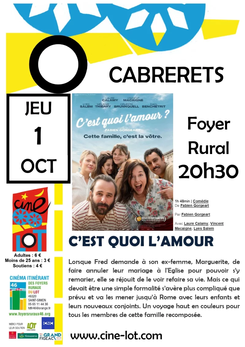 Ciné-Lot : "C'est quoi l'amour"