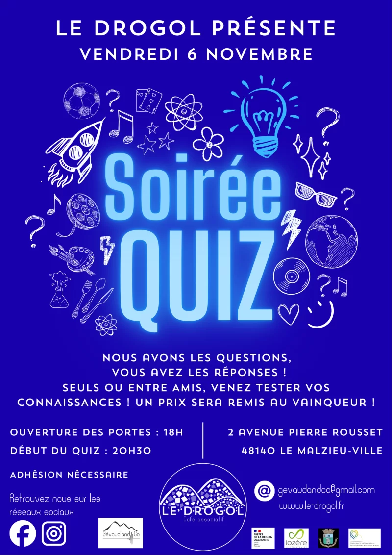 SOIRÉE QUIZ