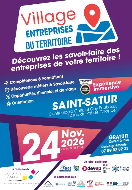 Village entreprises du territoire