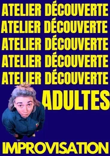 Atelier découverte de l'improvisation : Adulte