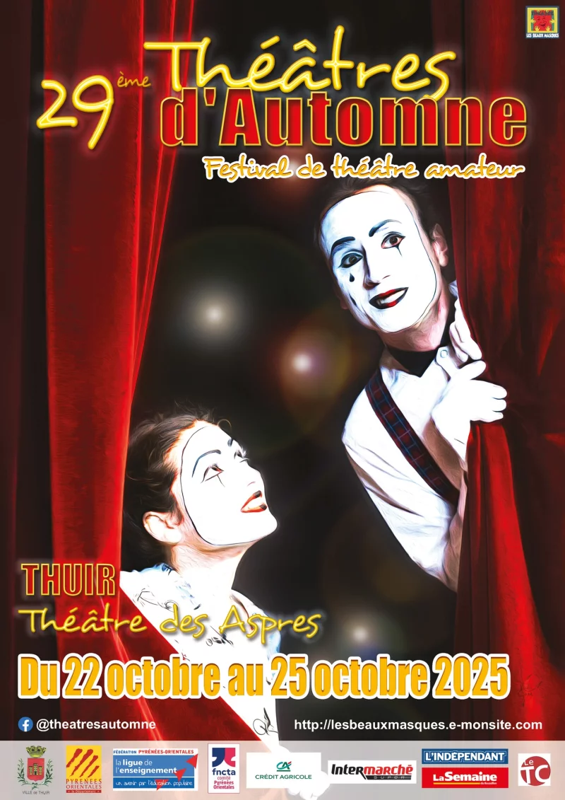 THÉÂTRES D'AUTOMNE: FESTIVAL DE THÉÂTRE AMATEUR 2026