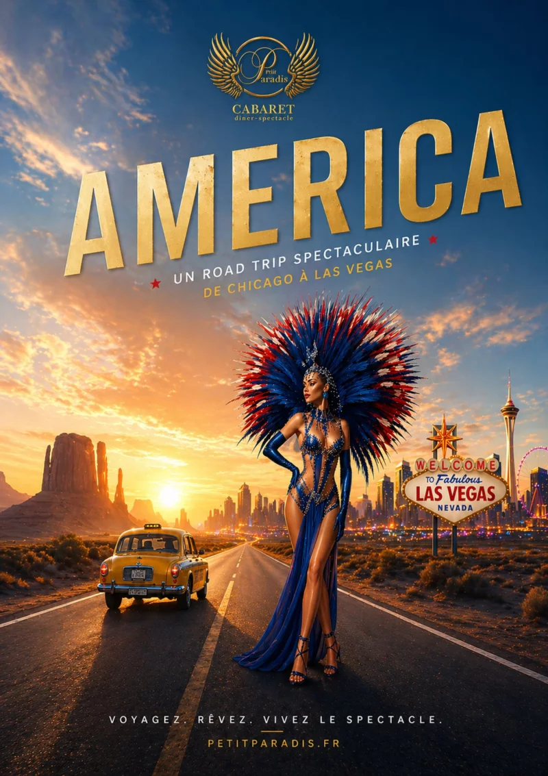Cabaret Le Petit Paradis : America - Programme Décembre