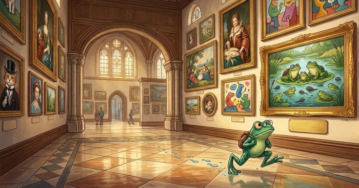 La grenouille et le tableau perdu [Atelier Conte / Jeune Public]