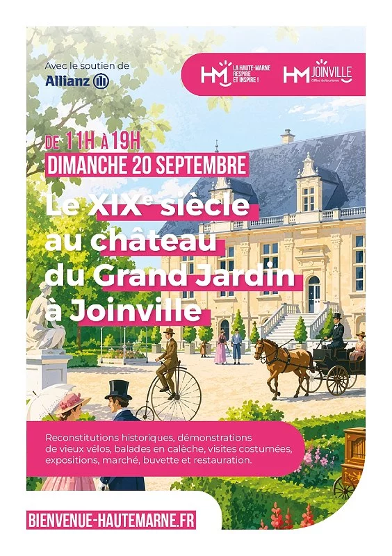 Le XIXe au château du Grand Jardin de Joinville