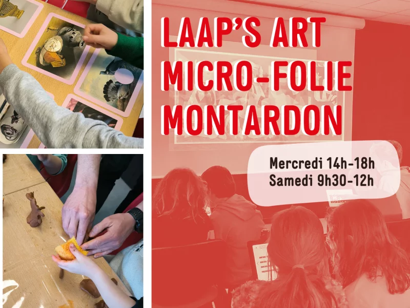Visite du musée et atelier créatif, à la Micro-Folie