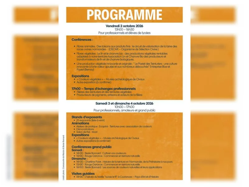 Festival "Fibres & Teintures Naturelles"