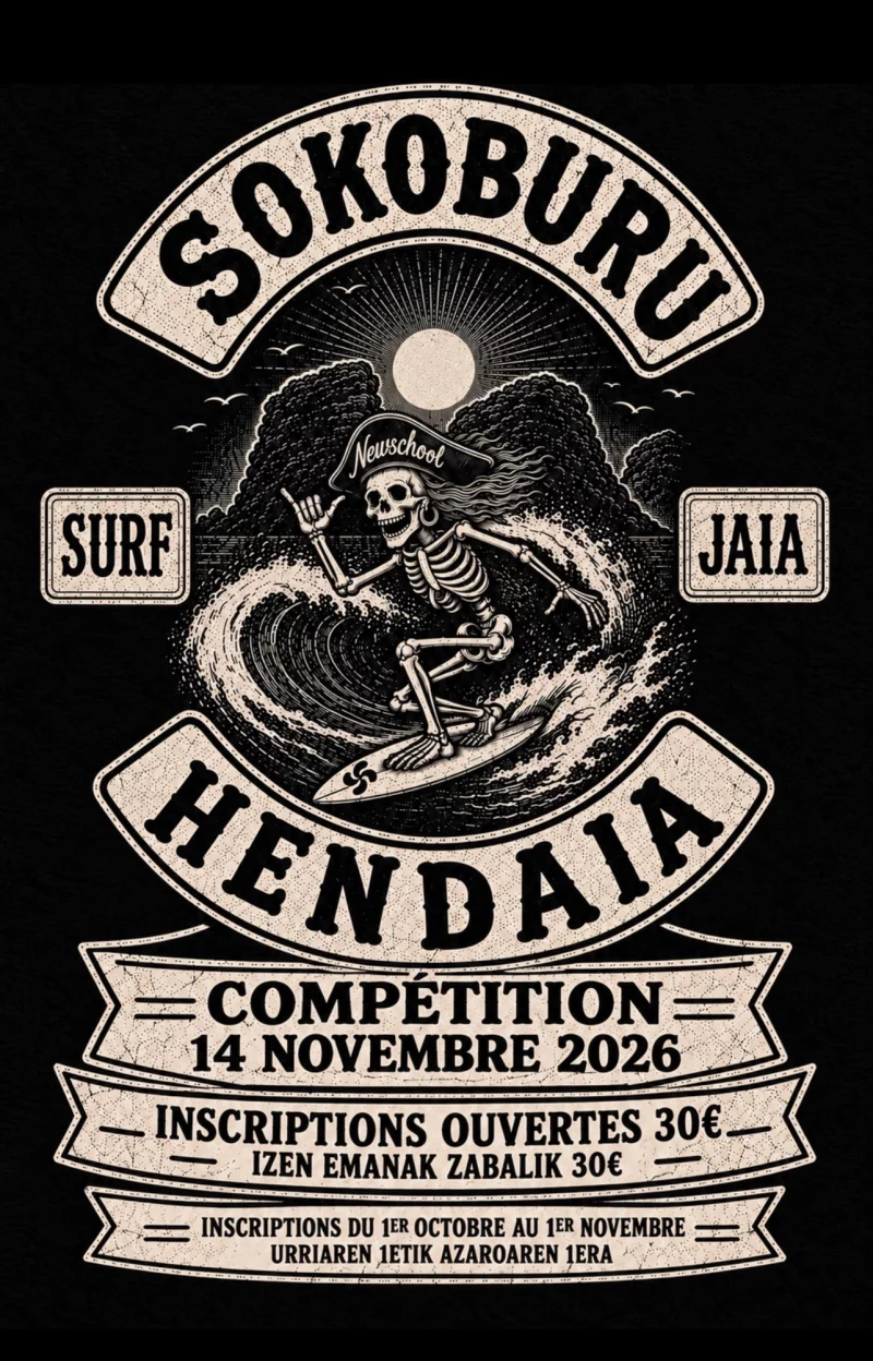 Sokoburu surf jaia 2026