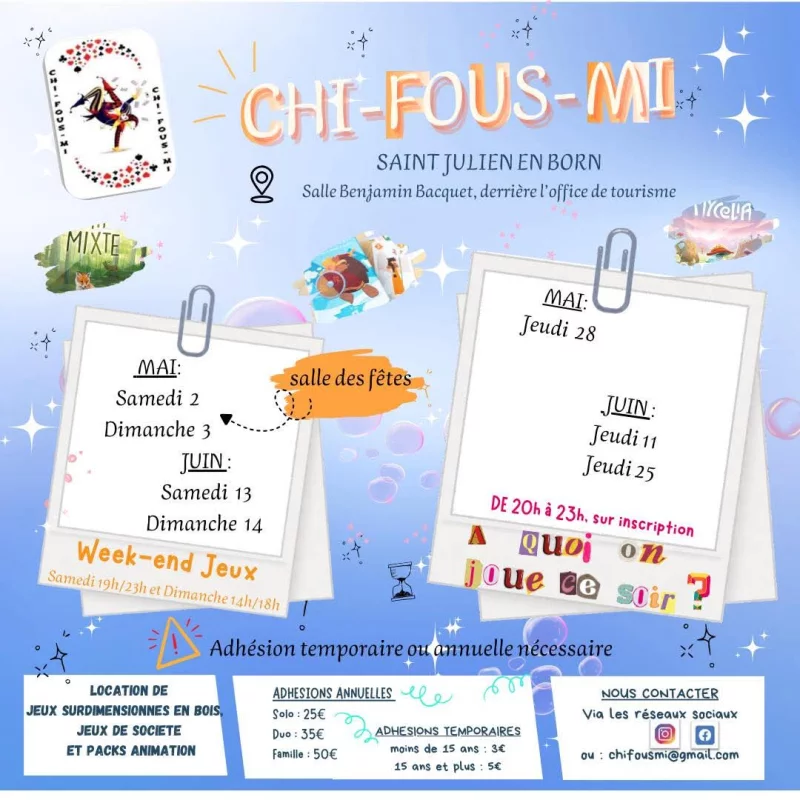 Week-end jeux