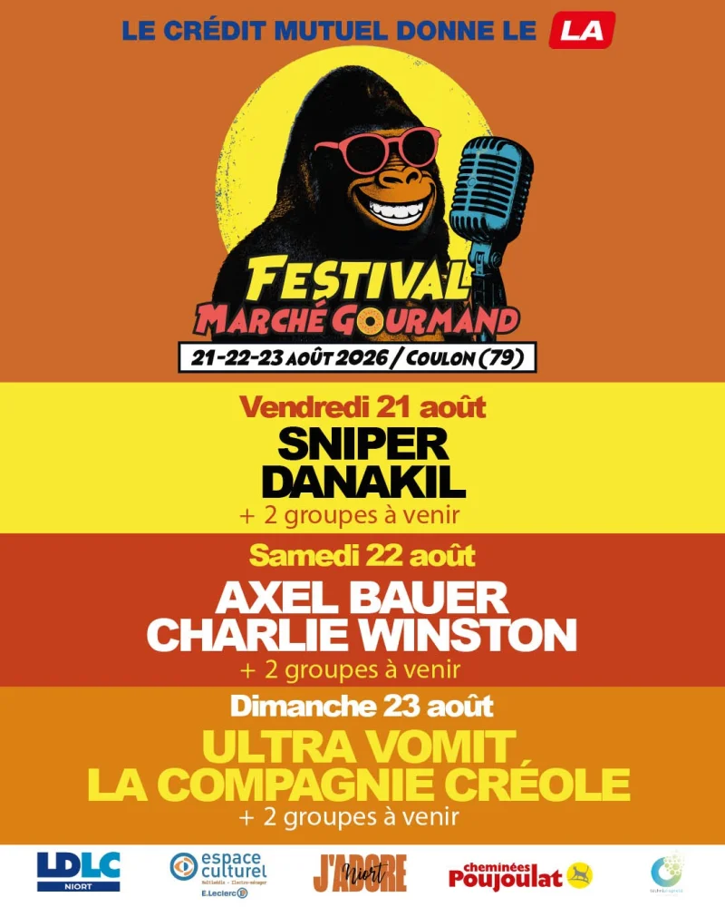 Festival Marché Gourmand 2026 à Coulon
