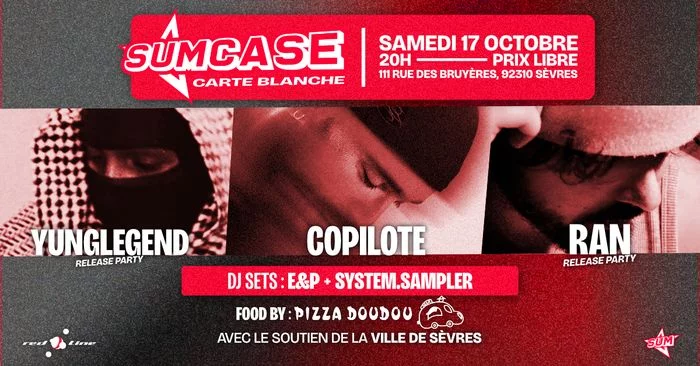 SUMCASE #1 - CARTE BLANCHE REDLINE - YUNGLEGEND/COPILOTE/RAN