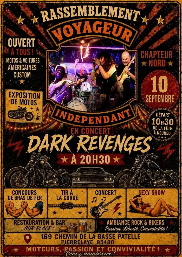 Concert Dark Revenges 10 sept Perrelaye