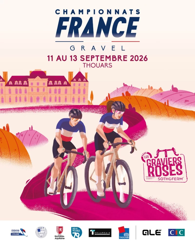 Championnat de France de Gravel : Les graviers roses