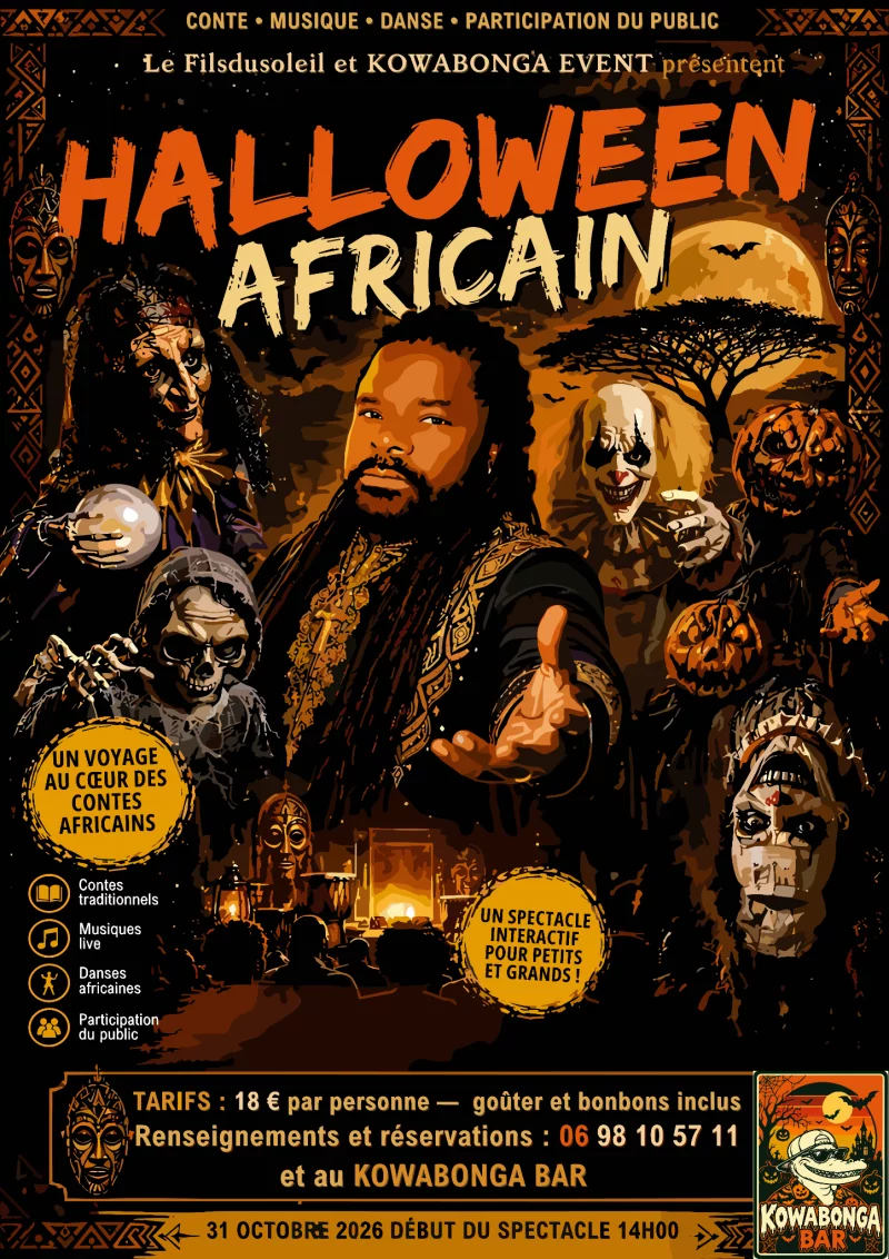 SPECTACLE - Halloween africain