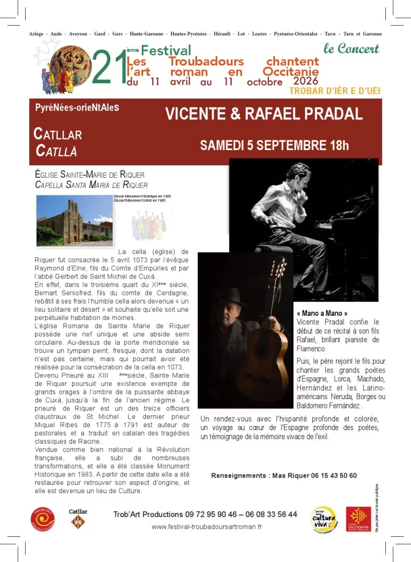 CONCERT AU MAS RIQUER