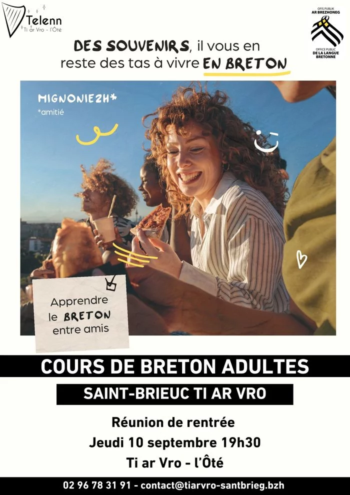 Rentrée des cours de breton à Saint-Brieuc