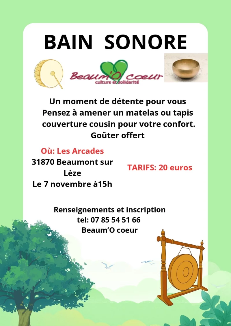 BAIN SONORE