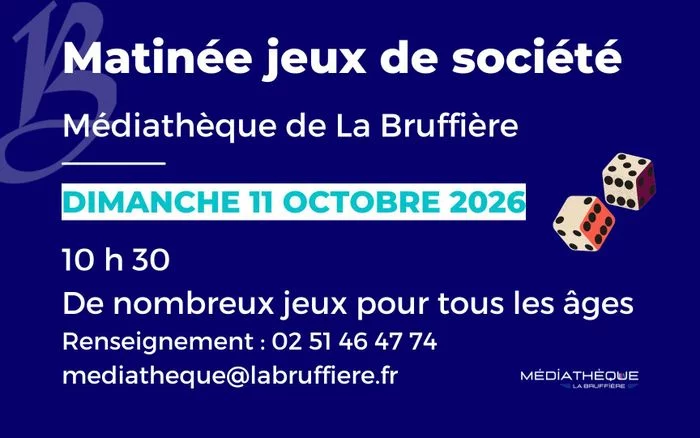 Matinée jeux de société