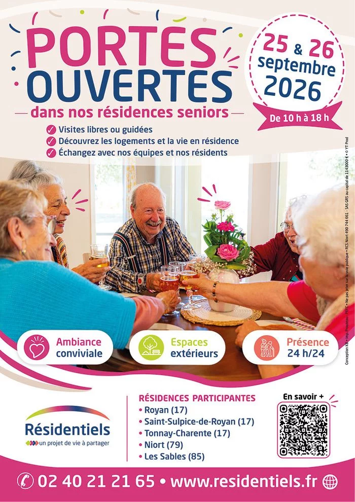 Journées portes ouvertes aux Résidentiels
