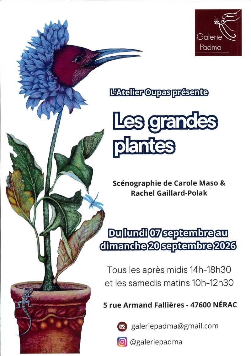 Exposition Les Grandes plantes