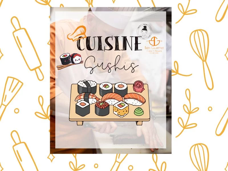 Chez Tatie : atelier cuisine sushis ados adultes
