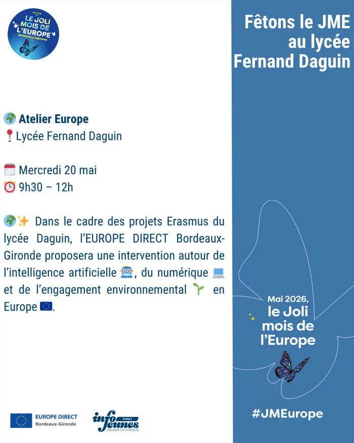 Fêtons le JME au Lycée Fernand Daguin