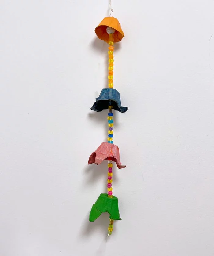 Atelier enfant - Suspension en boîte d'œufs