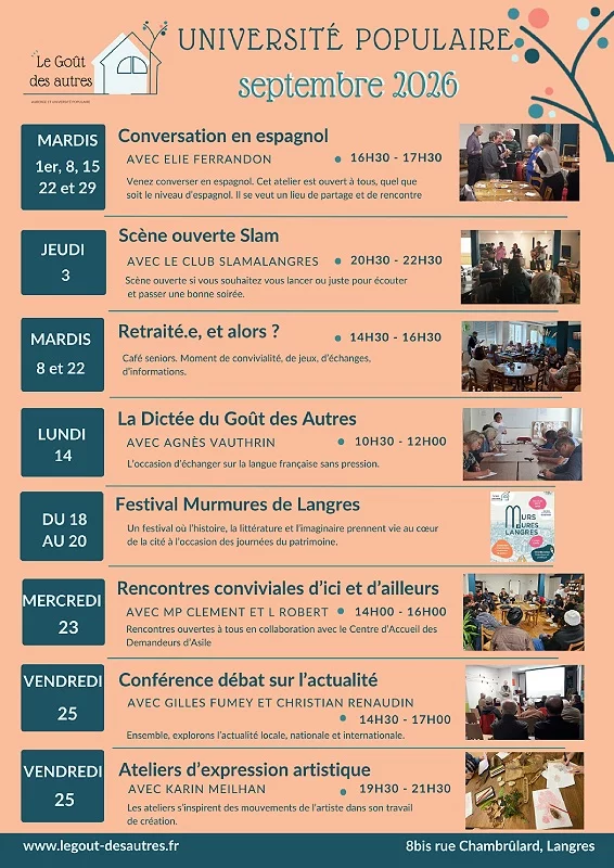 La Dictée du Goût des Autres